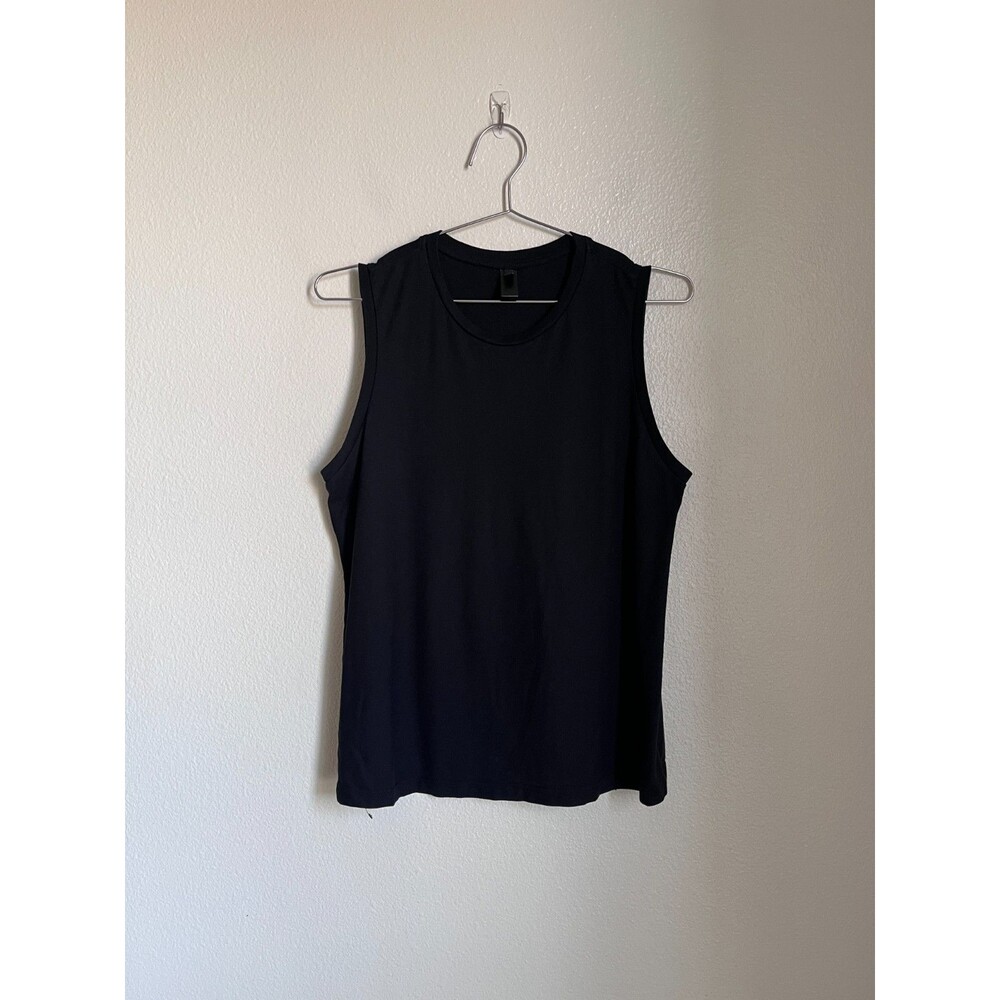 AG Adriano Goldschmied Women's Jagger Muscle Tank in Black Size MEDIUM